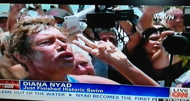Diana Nyad completes swim Cuba-Florida