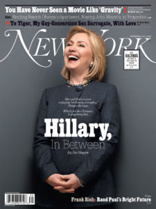 Hillary Clinton/NY Magazine