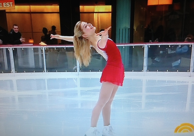 Gracie Gold on Today Show, going to Olympics in figureskating