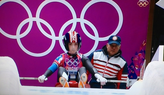 Erin Hamlin/Wins Bronze at Olympics in Sochi 2014