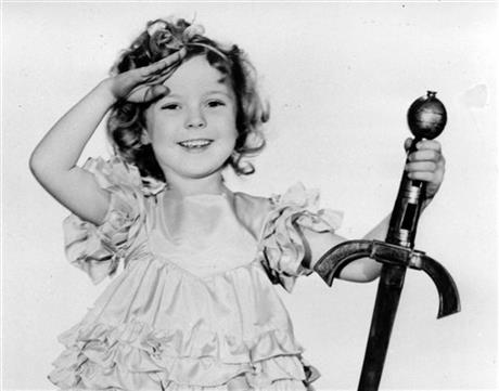 Shirley Temple as "Little Miss Marker"--file photo--1933
