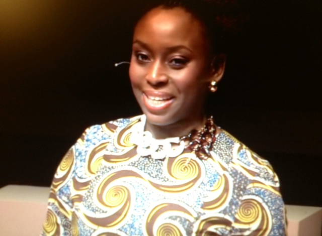TED 2014--Chimamanda Ngozi Adickie--Photo; Screenshot TED