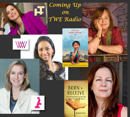 Coming to TWE Radio Spring Series: (from top left): JR Marriott, Jenny Bowen, Amanda Owen, Yasmina Zaidman, Anu Bhardwaj