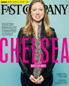 Chelsea Clinton Fast Company Cover