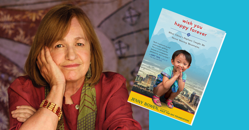 Jenny Bowen, author-"Wish You Happy Forever" | Photo: R. Bowen