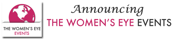 Logo: Announcing The Women's Eye Events