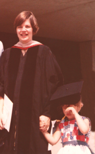 Elizabeth Warren graduating with her daughter in tow/ from "A Fighting Chance"/Elizabeth Warren Photo