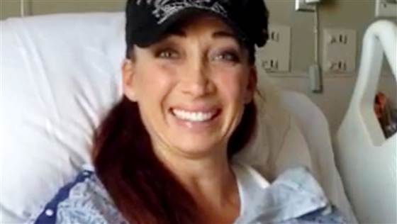 Amy Van Dyken-Rouen, Olympic swimmer who was injured--Today