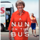 Sister Simone Campbell on her book cover, "A Nun on the Bus"