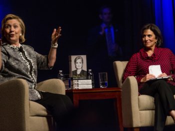 Hillary Clinton, Lissa Muscatine--Washington Post