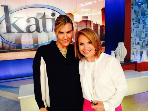 Kathy Kaehler and Katie Couric on TODAY