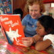 Allison Gilbert reading Dr. Seuss to orphan in the Andes | Photo: Allison Gilbert