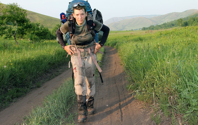 Sarah Marquis, the Women who Walked 10,000 Miles/NY Times/Photo: Sarah Marquis