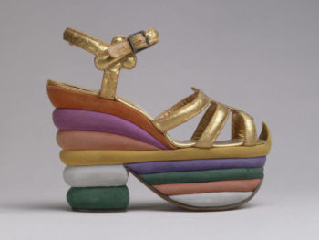 Ferragamo Sandals at Brooklyn Museum 'Killer Heels' Exhibit