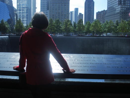 Remembering the Victims of 9/11 at the North Pool World Trade Center