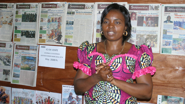 Solange Lusiku Nsimire/journalist in DNC/npr.org