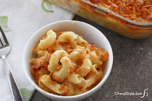 Cheryl Najafi's Baked Macaroni and Cheese/CherylStyle.com