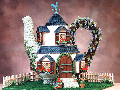 Gingerbread House/Photo; Veronica Romo--Good Housekeeping