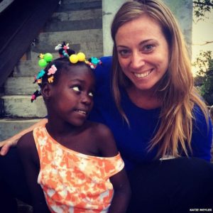 Katie Meyler fighting Ebola/Photo; Katie Meyler