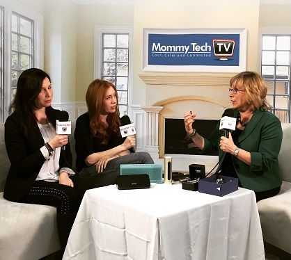 Andrea Smith at CES 2015 with Rebecca Levey and Helena Stone, Chip Chick