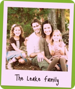 Lisa Leake's family/author of 100 Days of Real Food