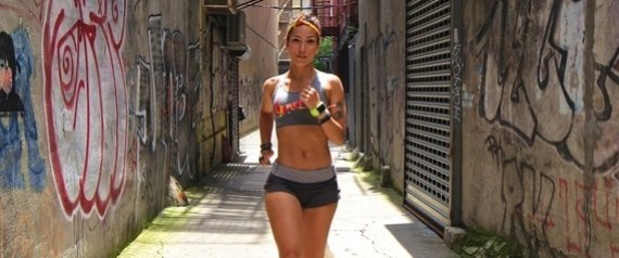 Marathon runner Robin Arzon
