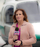 Zoey Tur, news helicopter pilot for Inside Edition