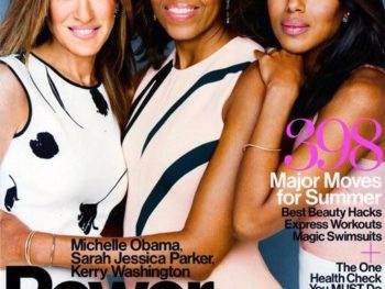 Michelle Obama, Sarah Jessica Parker, Kerry Washington on Glamour Cover