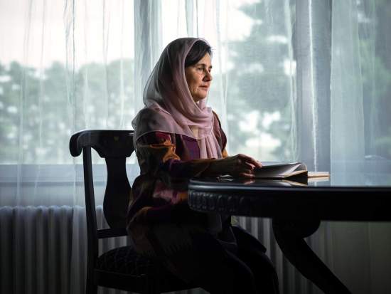 Rula Ghani/Photo: Newsha Tavakolian for TIME