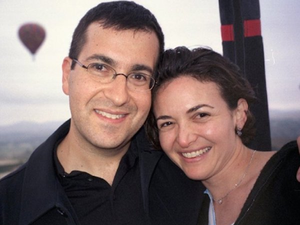 Sheryl Sandberg and husband David Goldberg/Photo: Sheryl Sandberg on Facebook