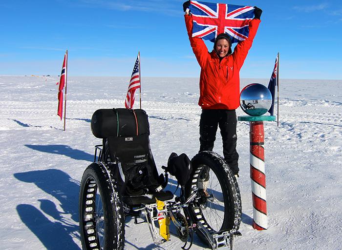 Travel Pioneer Maria Leijerstam, cycler of South Pole/bbc.com