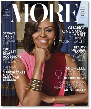 Michelle Obama cover of MORE