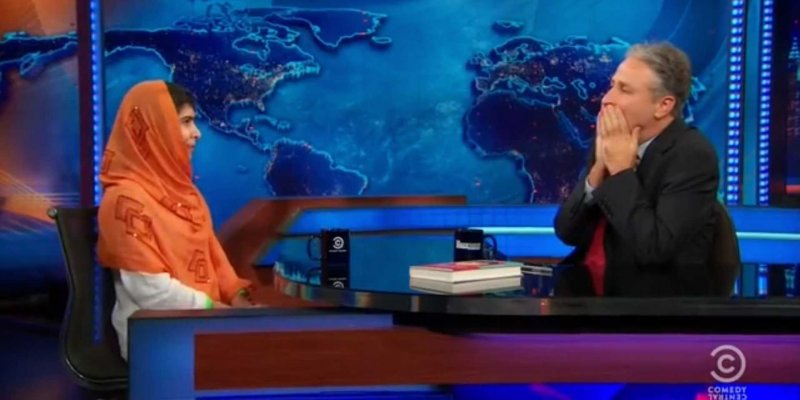 Malala Yousafzai on Jon Stewart's Daily Show