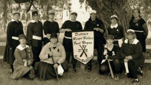 Detroit River Belles Ladies Vintage Base Ball Club/Courtesy: Carol "Miss Jewel" Shelton