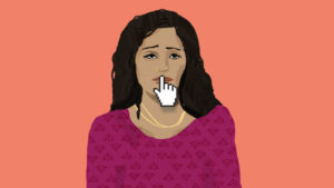 Indian Women Facing Threats/Illlust. NPR.org