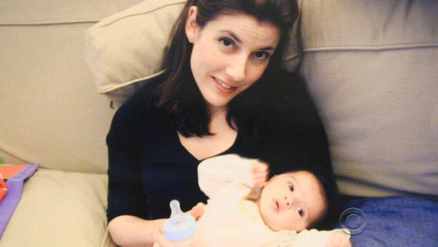 Lauren Safran who struggled with postpartum depression/Photo: CBS News