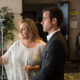 Mimi Leder, Justin Theroux, on set of The Leftovers/Photo: Scott Redin, HBO