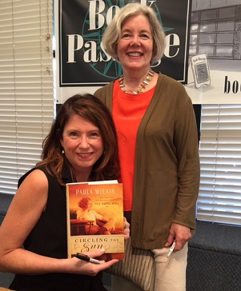 Paula McLain, Elaine Petrocelli/Book Passage 8/-15/Photo: Pam Burke