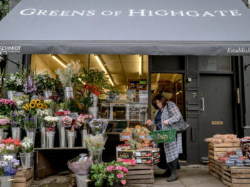 Diana Henry in Highgate, N. London/Photo: Andrew Testa for The New York Times
