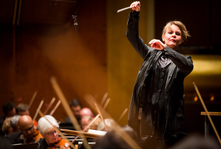 Susanna Malkki, NY Met Opera Conductor/Photo: Chris Lee/New York Times