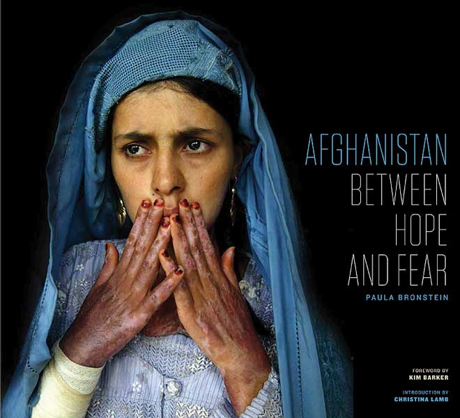 Paula Bronstein's Afghanistan: Between Hope and Fear book/Photo cover: Paula Bronstein