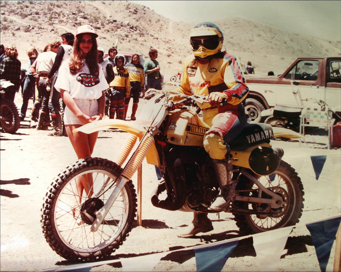 Motorcyclist Trudy Beck/Photo: Trudy Beck