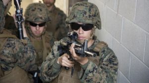 TacticalLife article n First Three Female Infantry marines Join Camp Lejeune Battalion/Photo: Lance Cpl. Koby Saunders/U.S.Marine Corpors