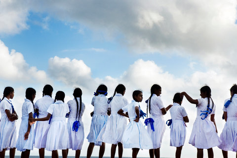 School girls in Galle Port, Sri Lanka/Photo: Malin Fezehai