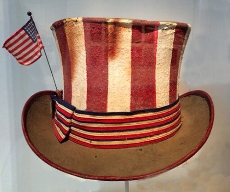 Summer of Love Jerry Garcia hat at deYoung Summer of Love exhibit/Photo provided by Wendy Verlaine