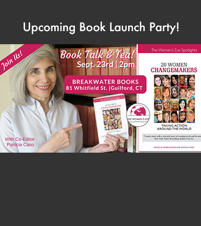 20 Women Changemakers: Taking Action Around the World - Book Launch Event at Breakwater Books, on September 23rd at 2PM