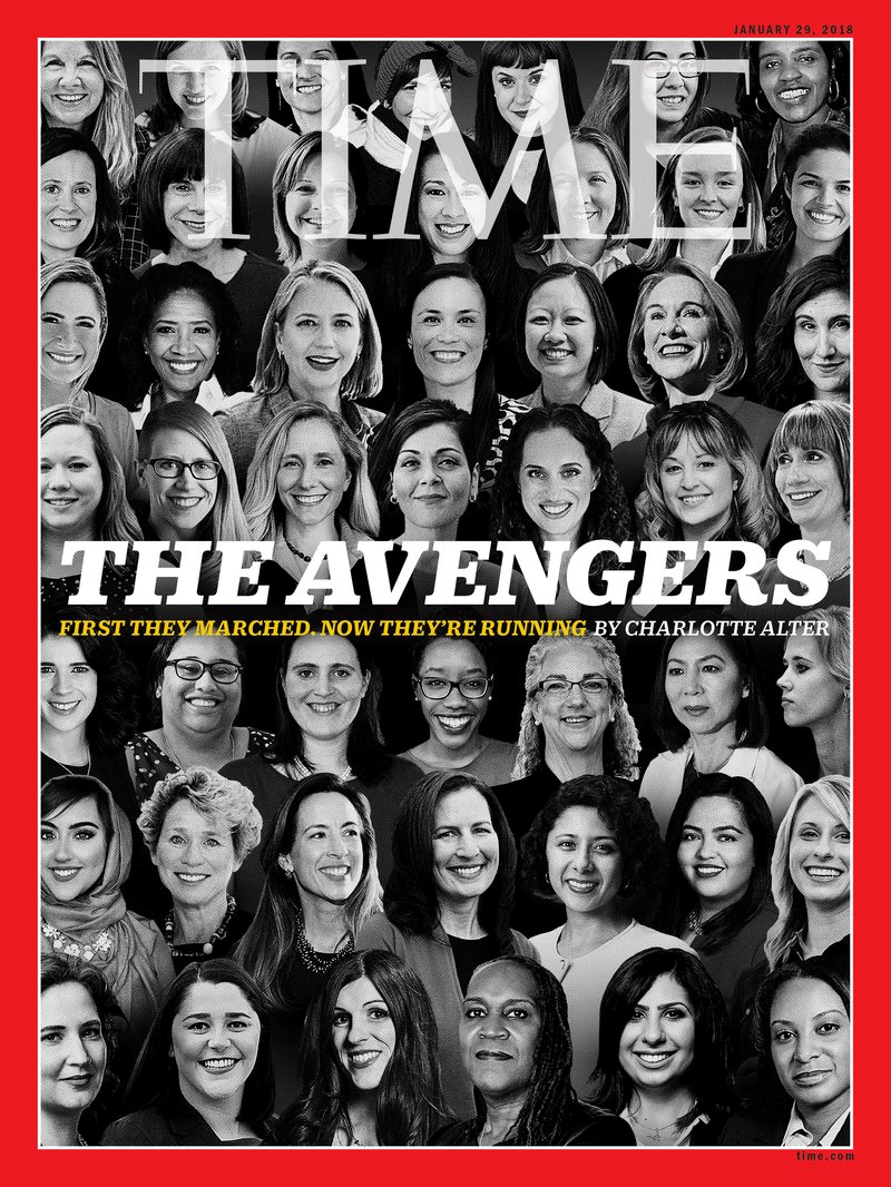 TIME Magazine Avenger Cover/1/22/18