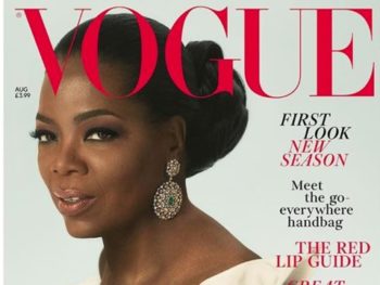 Oprah Winfrey cover Vogue, Aug. 2018/Photo: Vogue Cover