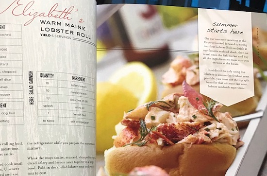 Elizabeth Blau's lobster roll from book Honey Salt/Photo: Courtesy Elizabeth Blau