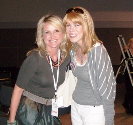 Mel Robbins and Stacey, MORE Convention. 2011